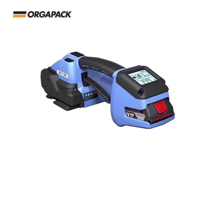 紅磚打包機(jī)標(biāo)磚打包機(jī) ORT260電動一鍵式捆扎